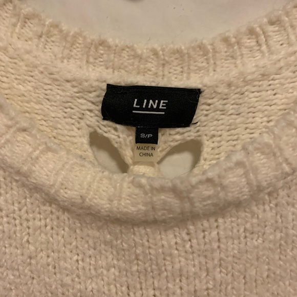 SOLD LINE The Label Tie Back Knit Sweater - Picture 6 of 6